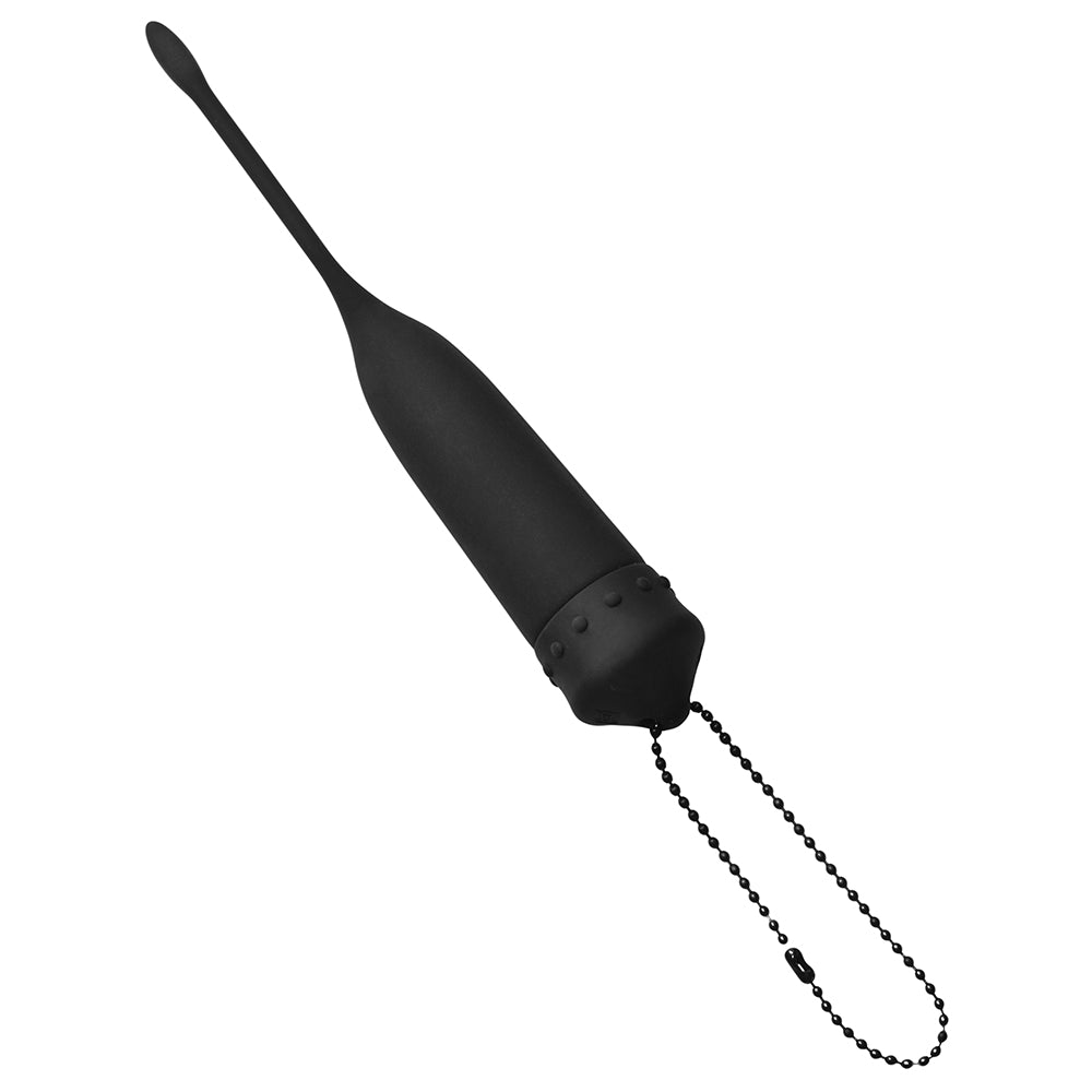 Masters Cadence Vibrating Silicone Sound (Black) - Headshop.com