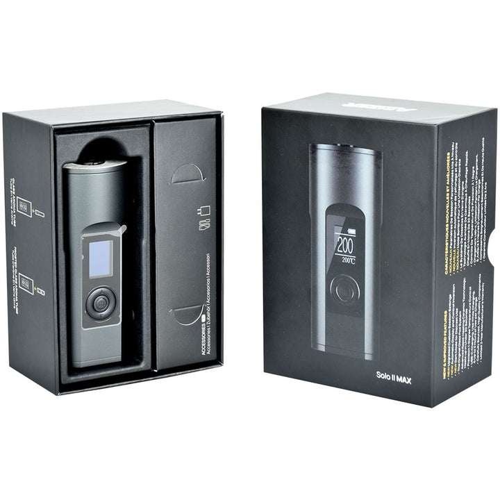 Arizer Solo II Max Dry Herb Portable Vaporizer - 3200mAh