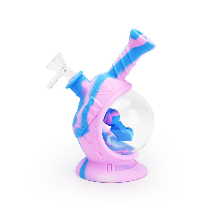 Ritual - 7.5'' Silicone Astro Bubbler - Cotton Candy - Headshop.com