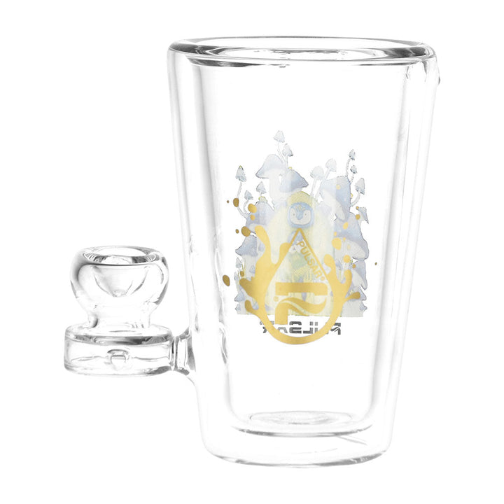 Pulsar Design Series x Drinkable Series Glass Tumbler Pipe | 250mL | 5" - Headshop.com