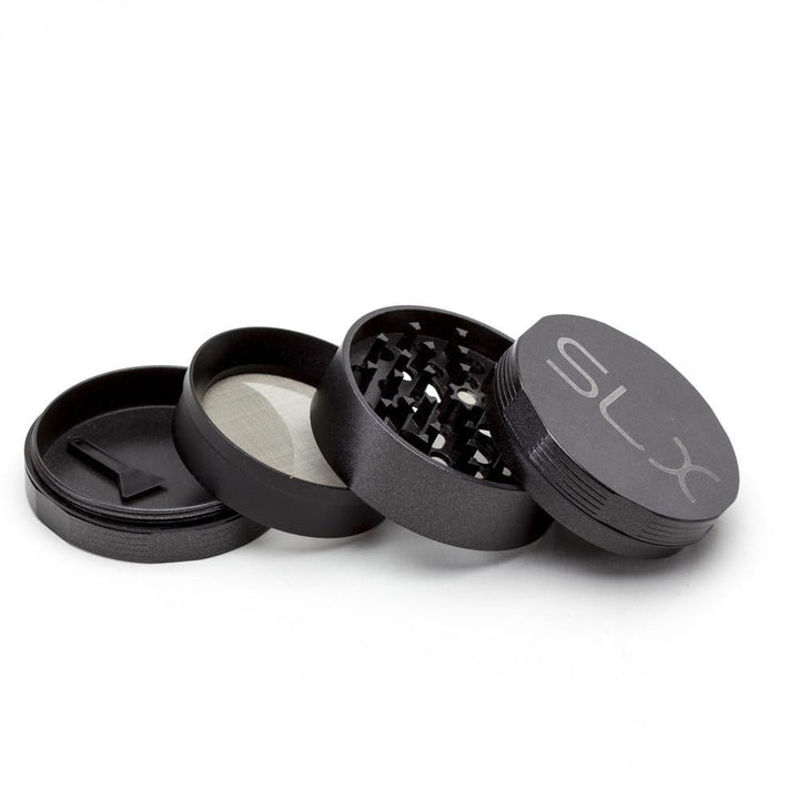 SLX Ceramic Coated Metal Grinder | 4pc | 2.5 Inch - Headshop.com