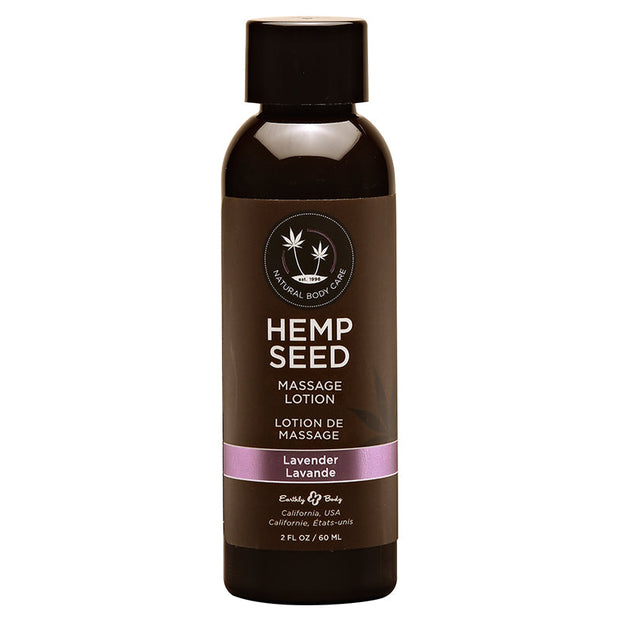 Earthly Body Massage Lotion Lavender 2oz - Headshop.com