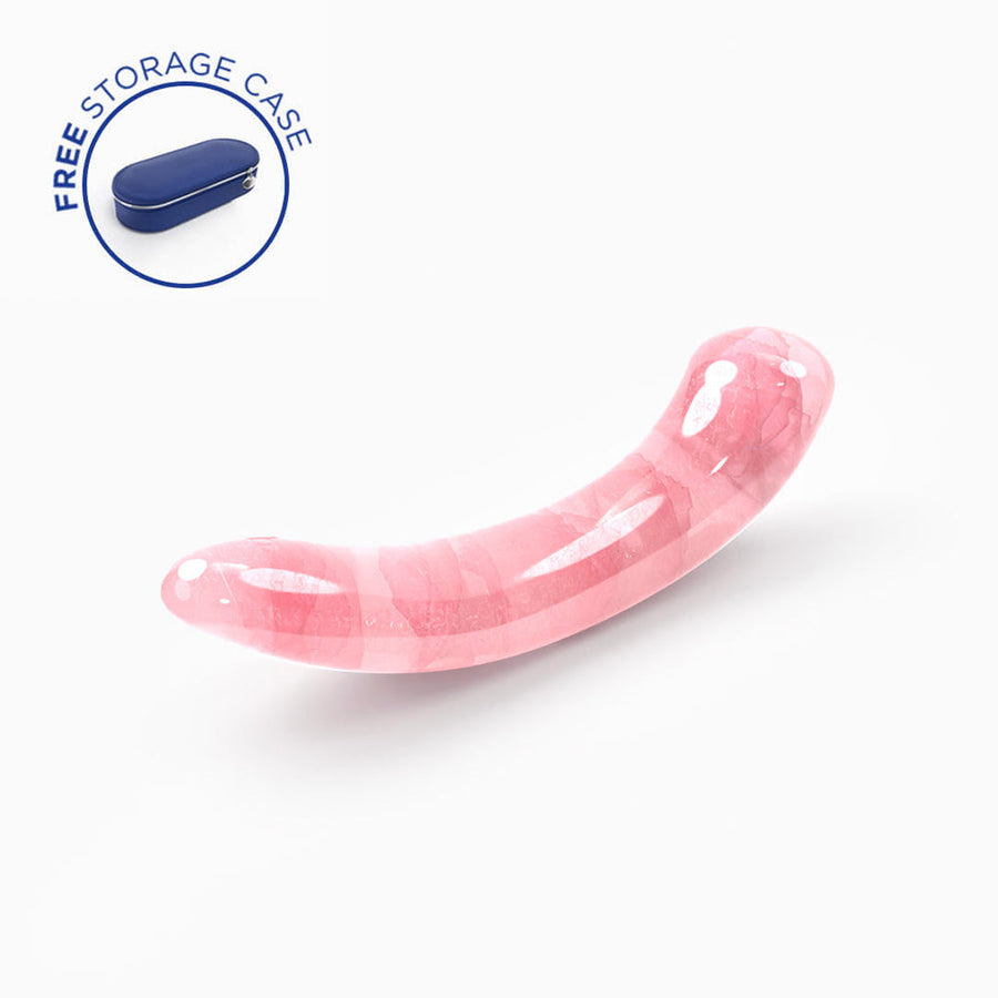 Biird Pixii Rose Quartz Dildo - Headshop.com