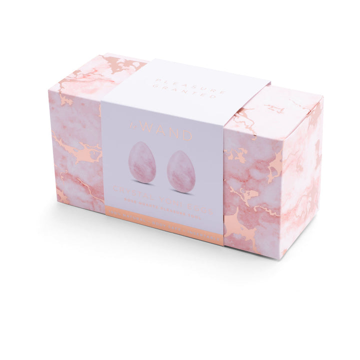 Le Wand Crystal Yoni Eggs Rose Quartz - Headshop.com