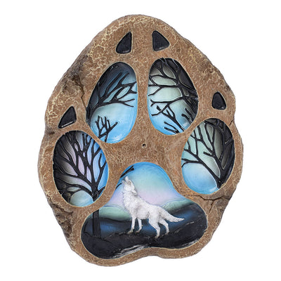 Fujima Wolf Footprint Flat Incense Burner - 6" - Headshop.com