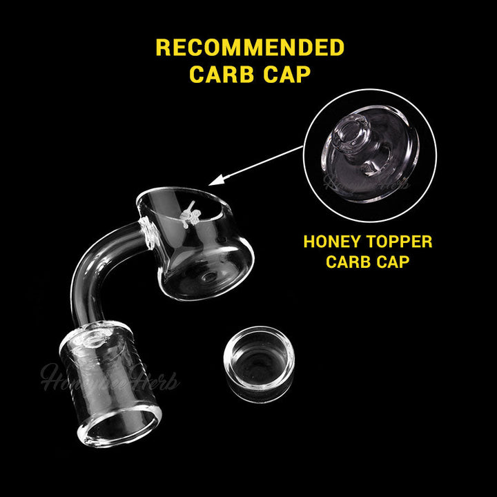 HONEY CUP QUARTZ BANGER - 90° DEGREE | YL - Headshop.com