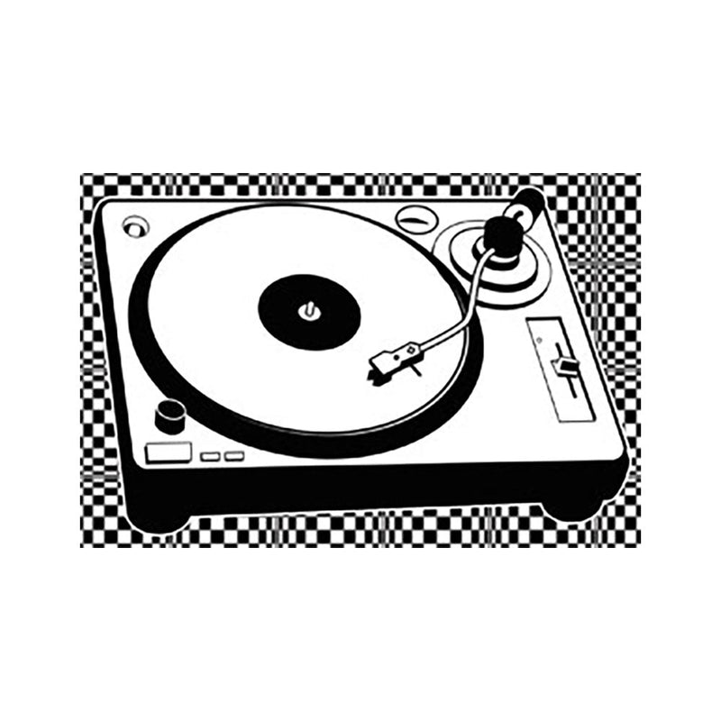 Trippy Turntable Sticker - Headshop.com