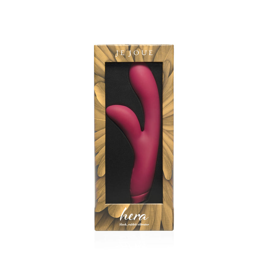 Je Joue Hera Rechargeable Silicone Rabbit Vibrator Fuchsia - Headshop.com