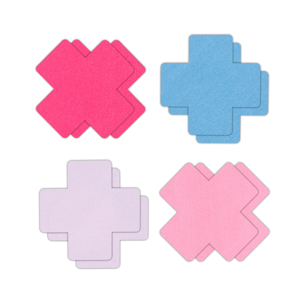 Pretty Pasties Cross II Assorted 4 Pair - Headshop.com