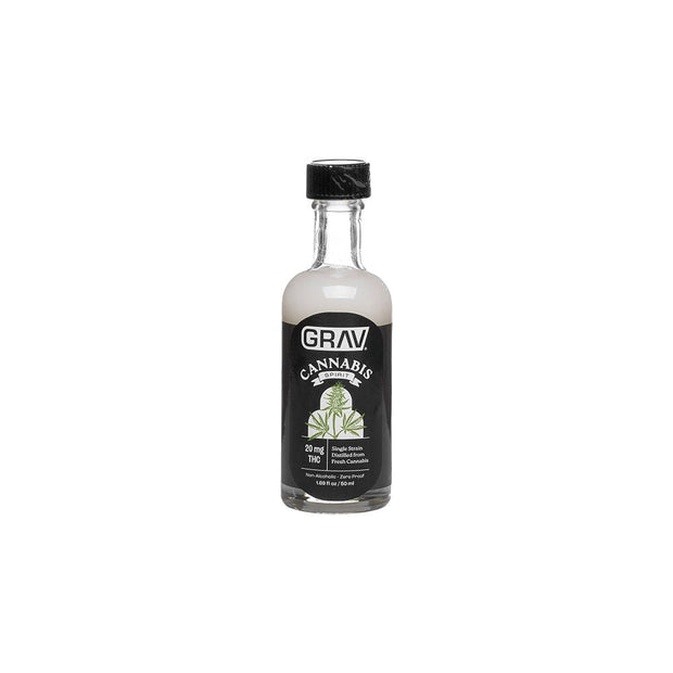 GRAV Black Label D9 THC Spirits - 20mg / 50ML 12ct - Headshop.com