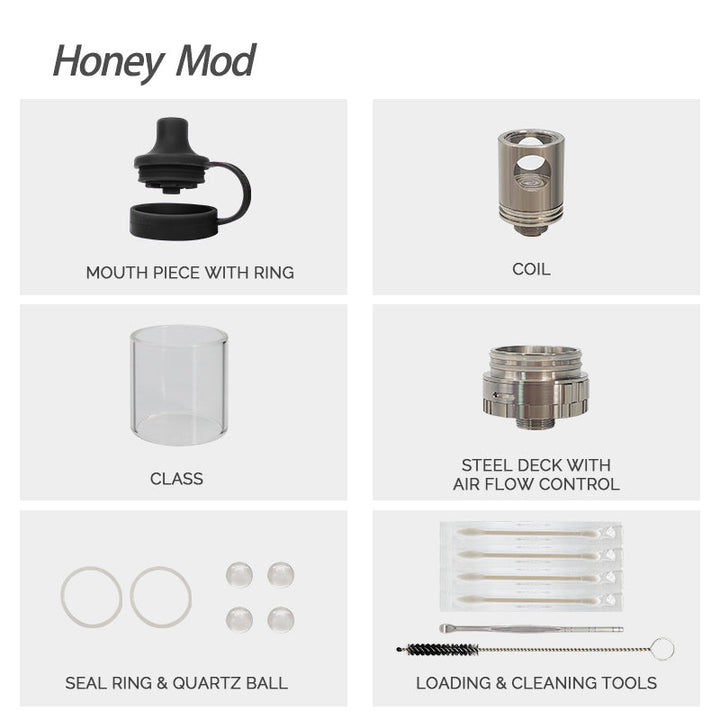 Waxmaid 5.3" HoneyMod E-rig - Headshop.com
