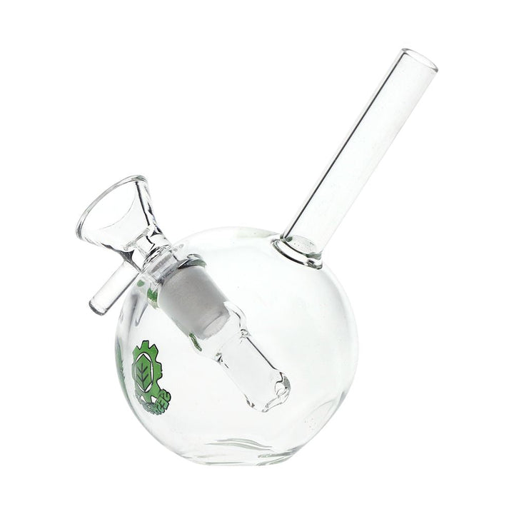 SeshGear Round Ball Glass Water Pipe - 4.5" / 14mm F / Colors Vary