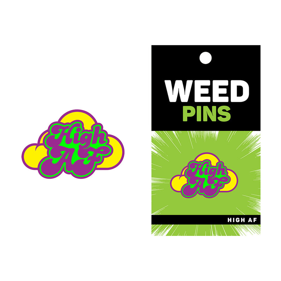 Weed Pin High AF - Headshop.com