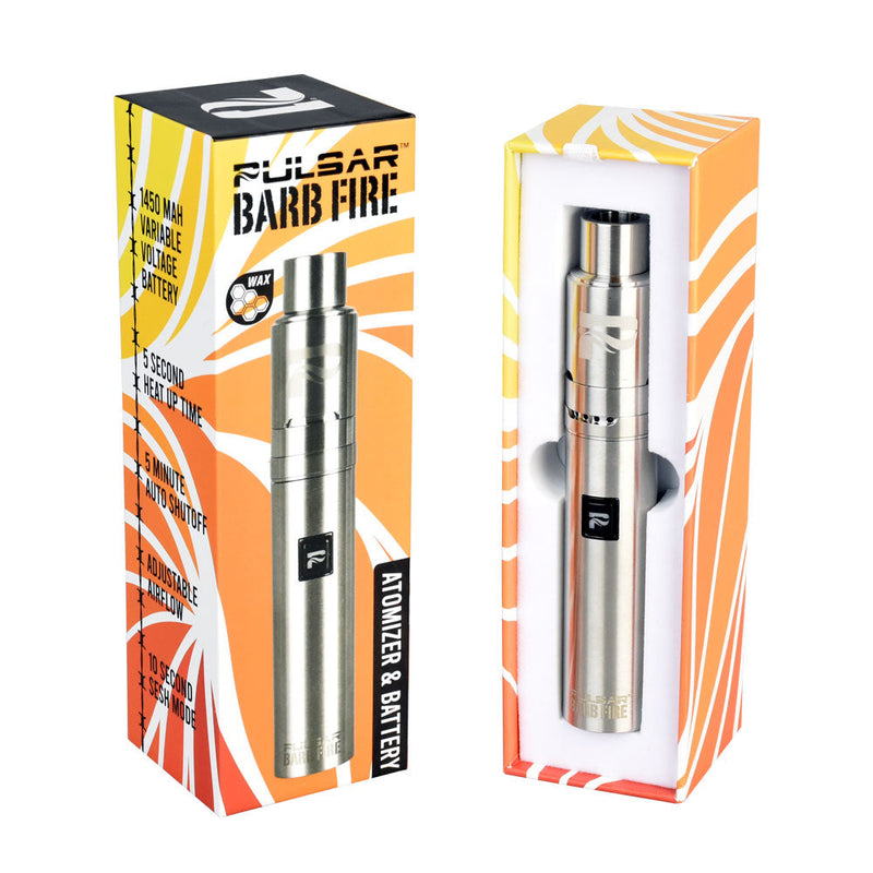 Pulsar Barb Fire Variable Voltage Wax Vaporizer - Headshop.com