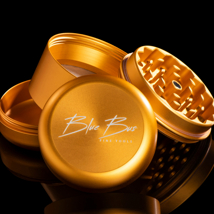 Bluebus Mars Grinder 2.2" Black - Headshop.com