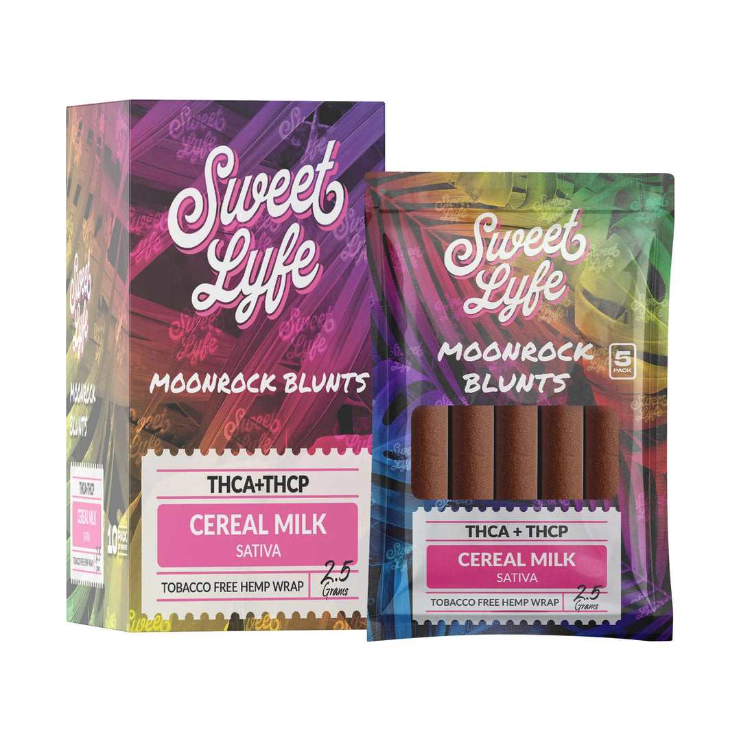 Sweet Lyfe Moonrock Blunts THCA+THCP - Cereal Milk - Headshop.com