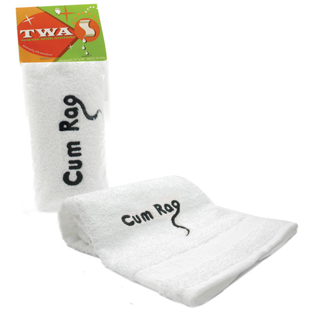 Towels With Attitude - Cum Rag - Headshop.com