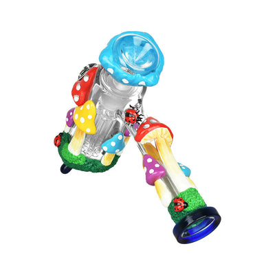 Pulsar Old School Shroom Bubbler Pipe - 8" / 19mm F - Headshop.com