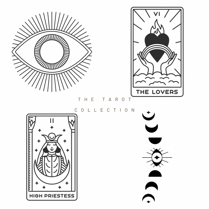 CBD temporary tattoos - The Tarot Collection - Headshop.com
