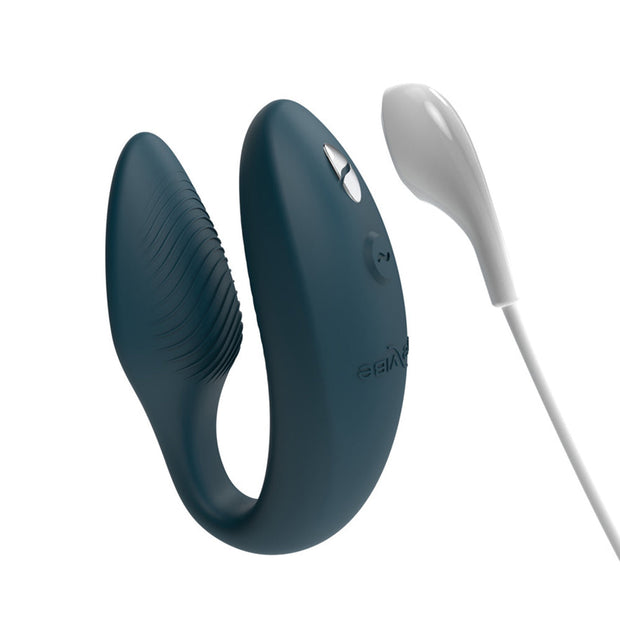 We-Vibe Sync 2 Rechargeable Silicone Couples Vibrator Green Velvet - Headshop.com