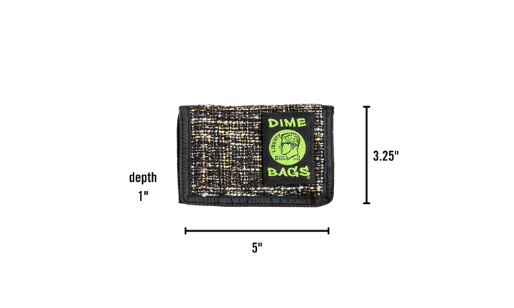 Dime Bags Tri-fold Wallet - Headshop.com