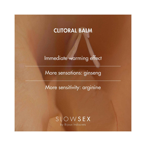 Bijoux Indiscrets Slow Sex Clitoral Balm 0.34 oz. - Headshop.com