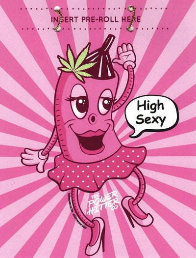 Authentic PowerHitter Pink & High Sexy Card! - Headshop.com