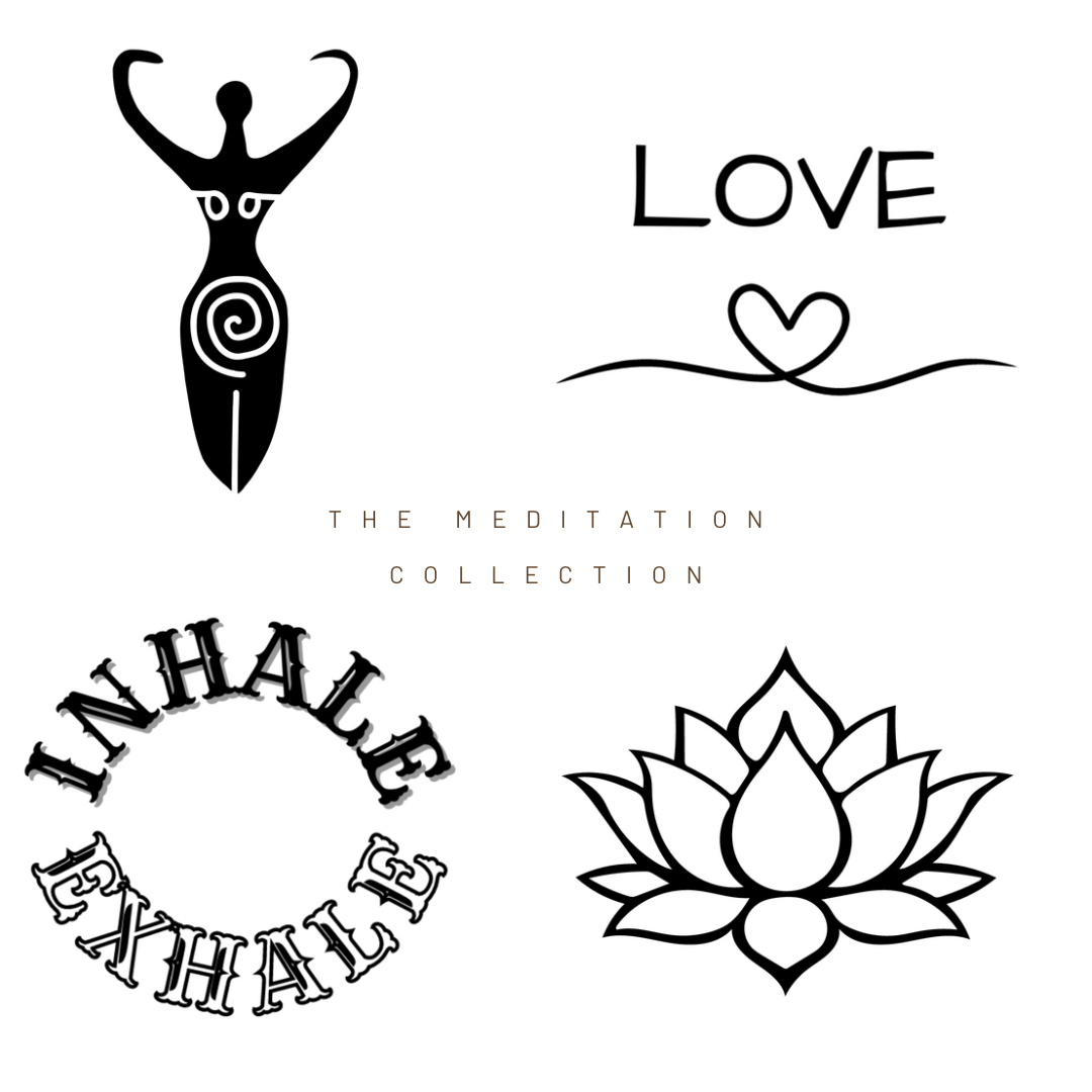 CBD temporary tattoos - The Meditation Collection - Headshop.com