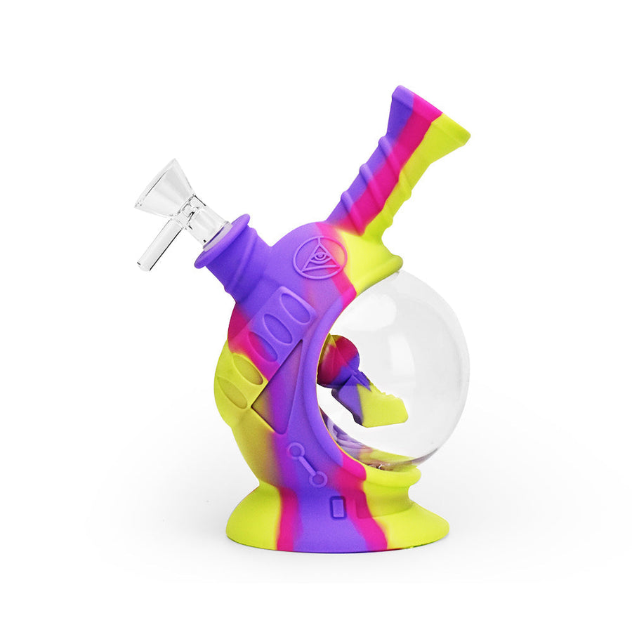 Ritual - 7.5'' Silicone Astro Bubbler - Miami Sunset - Headshop.com