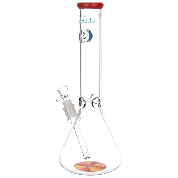 Chakra Drop Of Sun Beaker Glass Water Pipe - 11.75" / 14mm F - Headshop.com