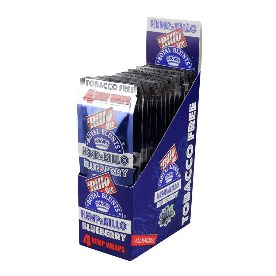 15PC DISP - Royal Blunts Hemparillo Hemp Wraps - Headshop.com