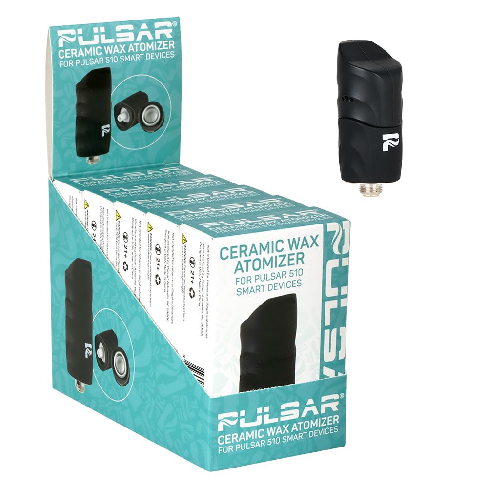 5CT DISPLAY - Pulsar 510 Universal Full Ceramic Wax Atomizer - 1pc - Headshop.com