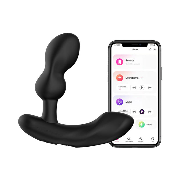 Lovense Edge 2 Bluetooth Remote-Controlled Adjustable Prostate Massager - Headshop.com