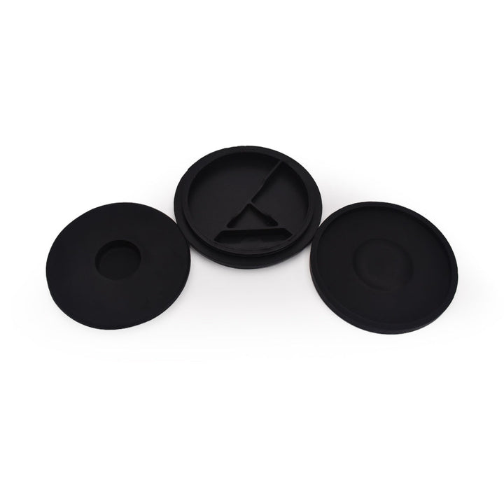 Ritual - 12'' Deluxe Silicone Modular Beaker - Black & Red - Headshop.com