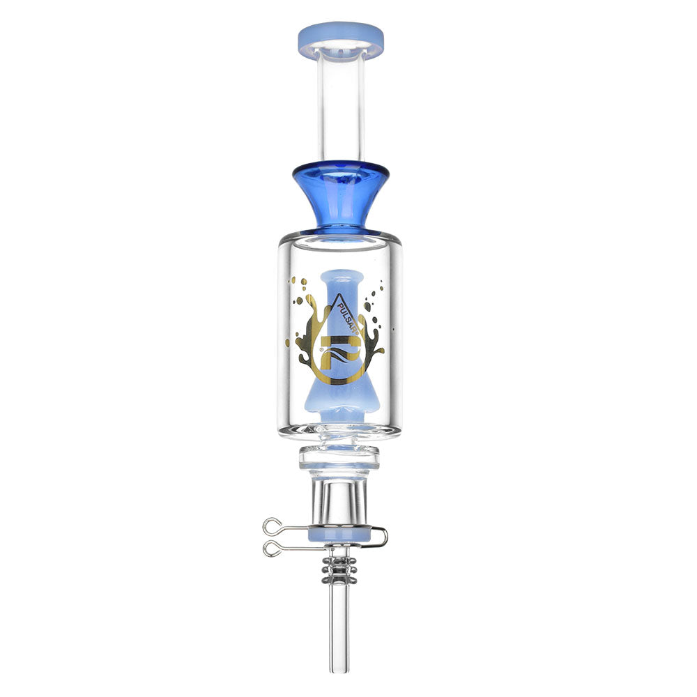 Pulsar Beaker Perc Vapor Vessel 2.0 w/ Quartz Tip | 8.5" | 14mm F - Headshop.com