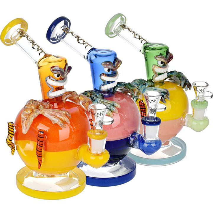 Lookah Glass Evil Apple Water Pipe - 8" - Headshop.com