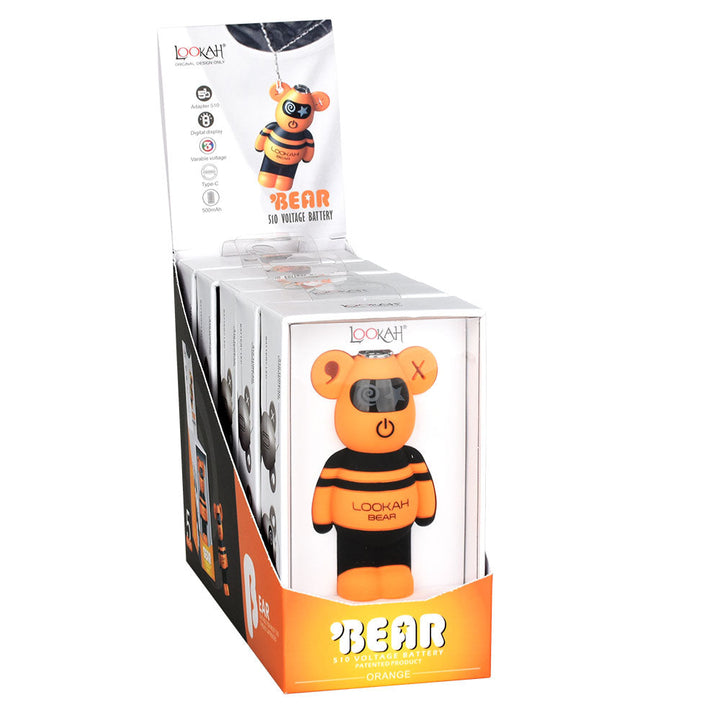 Lookah Bear 510 Battery | 500mAh | 5pc Display - Headshop.com