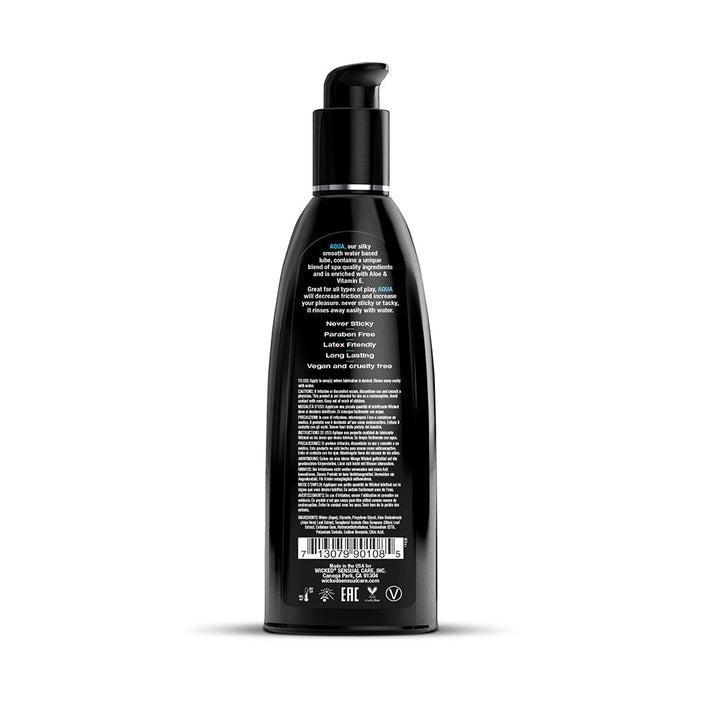 Wicked Aqua Water-Based Lubricant 8.5 oz. - Headshop.com