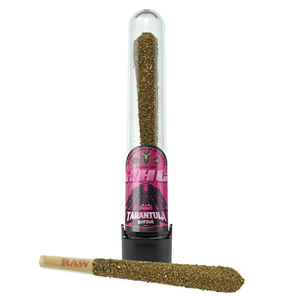 HHC Tarantula Premium Kief Doobie – 200mg – 2g – Sativa - Headshop.com