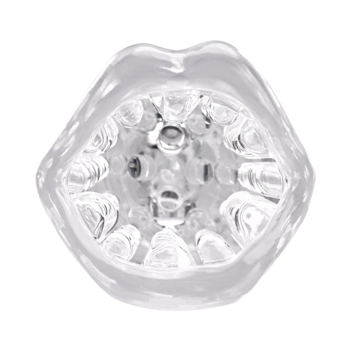 Zero Tolerance Cyclone Rechargeable Vibrating Spinning Stroker Black Clear - Headshop.com
