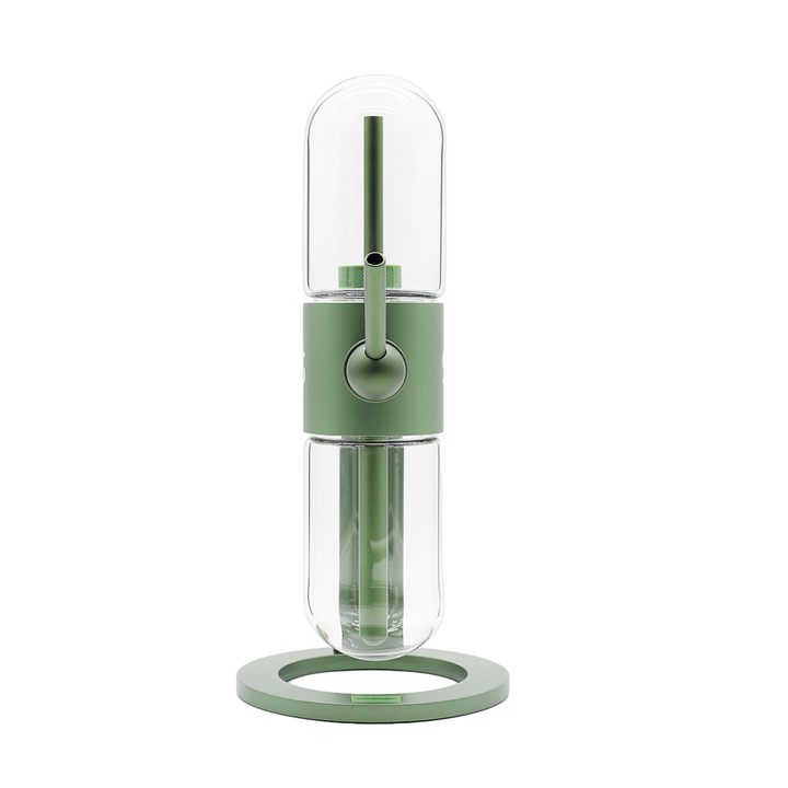 Stündenglass Gravity Infuser - Olive Green | 360° Gravity Hookah - Headshop.com