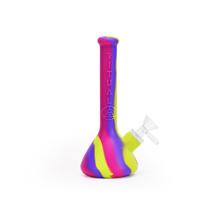Ritual - 7.5'' Deluxe Silicone Mini Beaker - Miami Sunset - Headshop.com