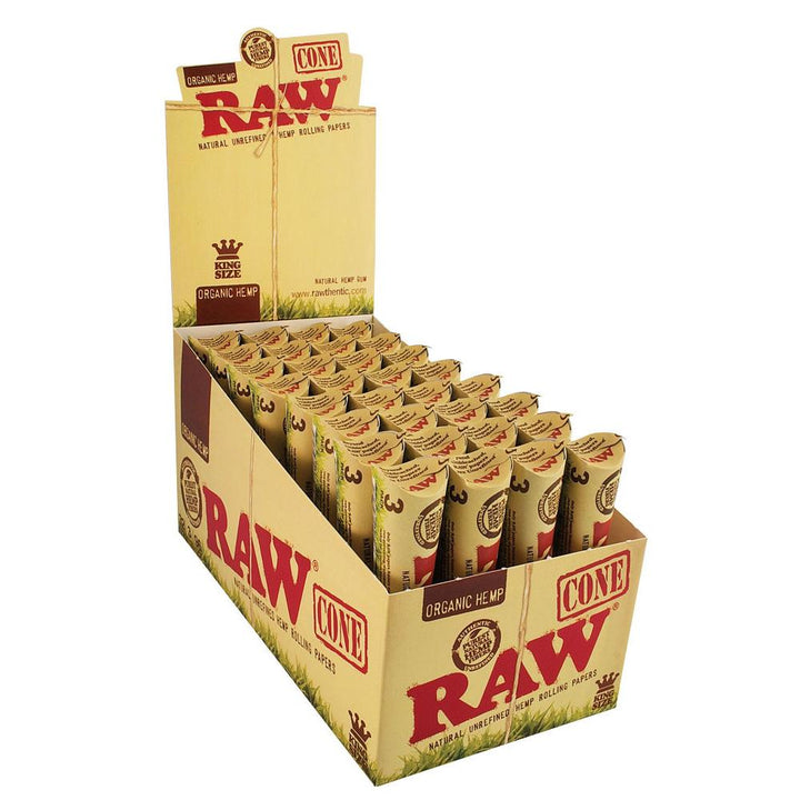 RAW Organic Hemp Cones - Headshop.com