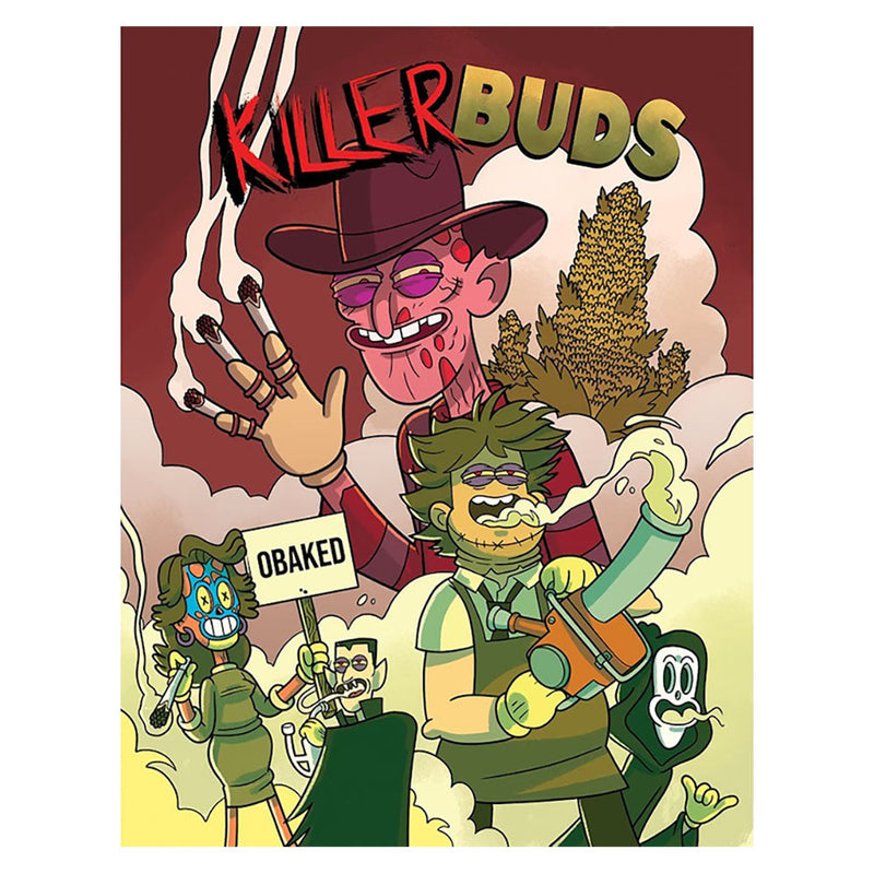 Wood Rocket Killer Buds Adult Coloring Book - 8.5"x11" - Headshop.com