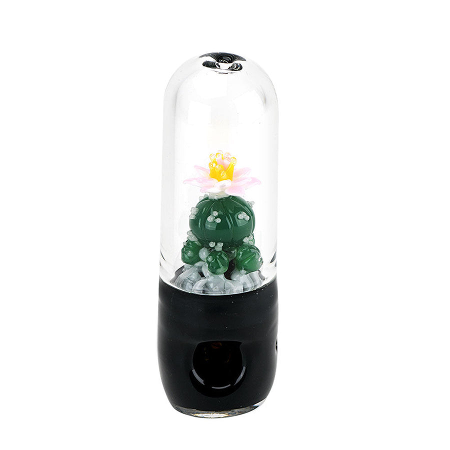 Empire Glassworks UV Reactive Dry Pipe - 4.5" / Peyote - Headshop.com