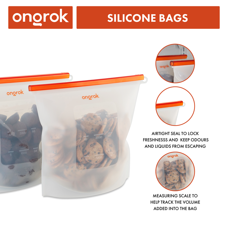 Ongrok Silicone Oven & Storage Bags - Headshop.com