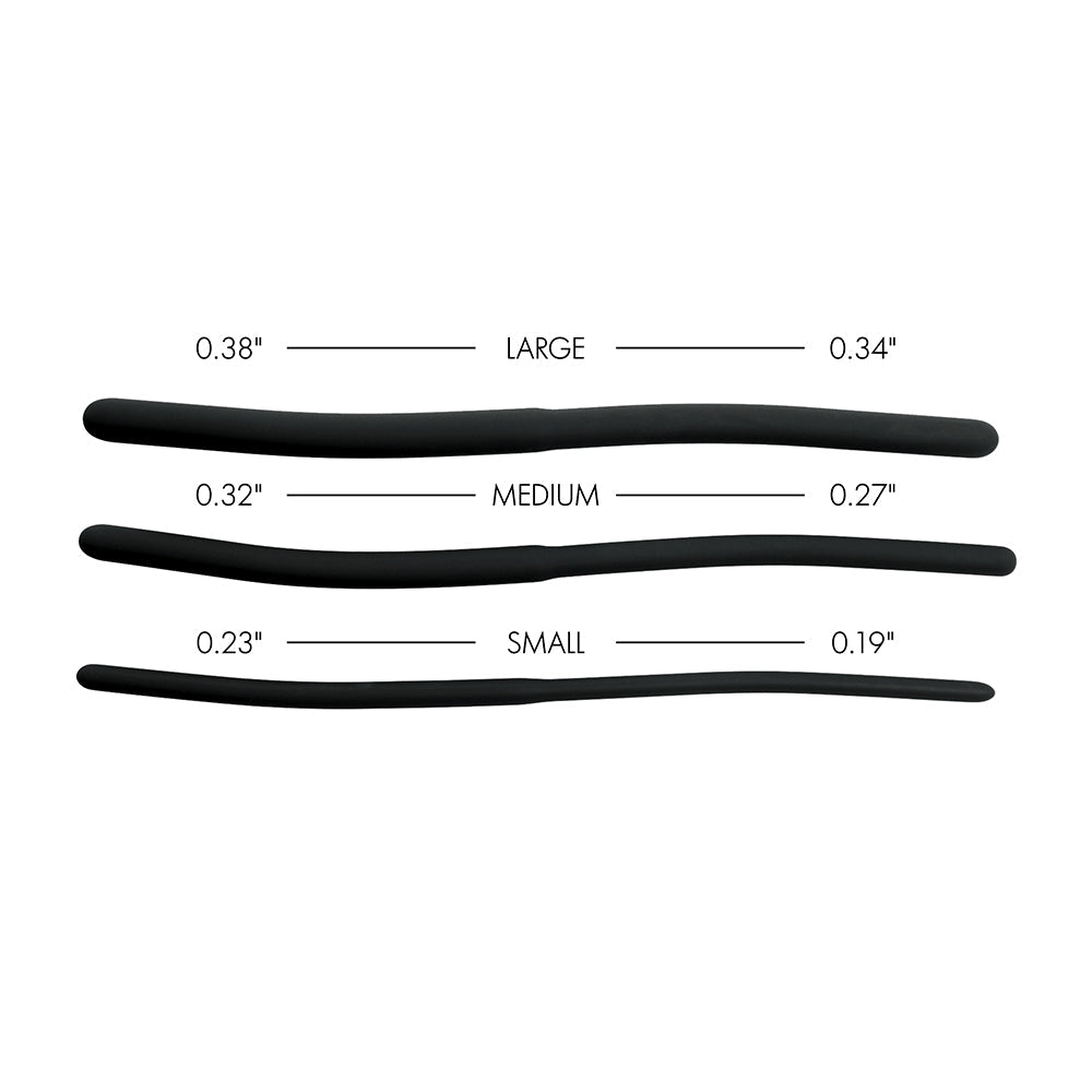Mistress Isabella Silicone Urethral Sounds - Headshop.com
