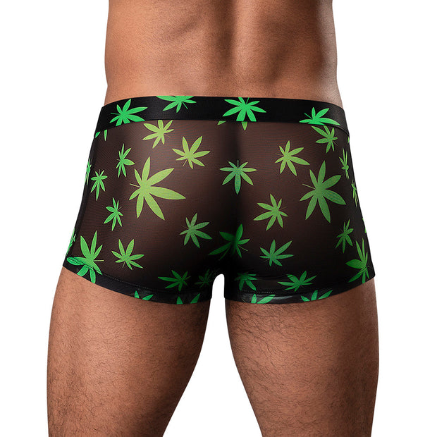 Male Power Hazy Dayz Pouch Short Pot Leaf S - Headshop.com