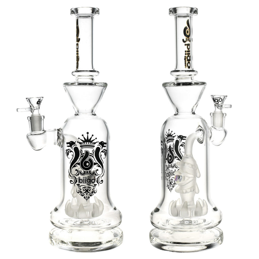 BIIGO Icy Eye Water Pipe - 13"/14mm F - Headshop.com