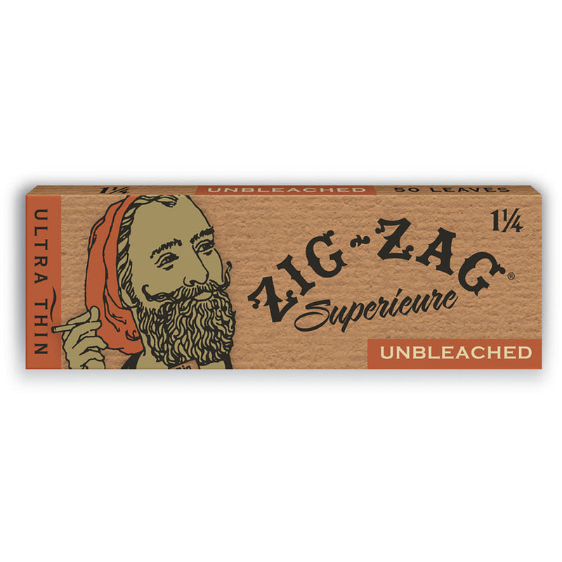 Zig Zag Unbleached Rolling Papers - Headshop.com